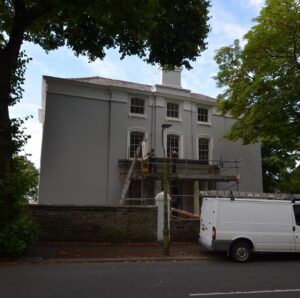 Large detached listed property in Plymouth