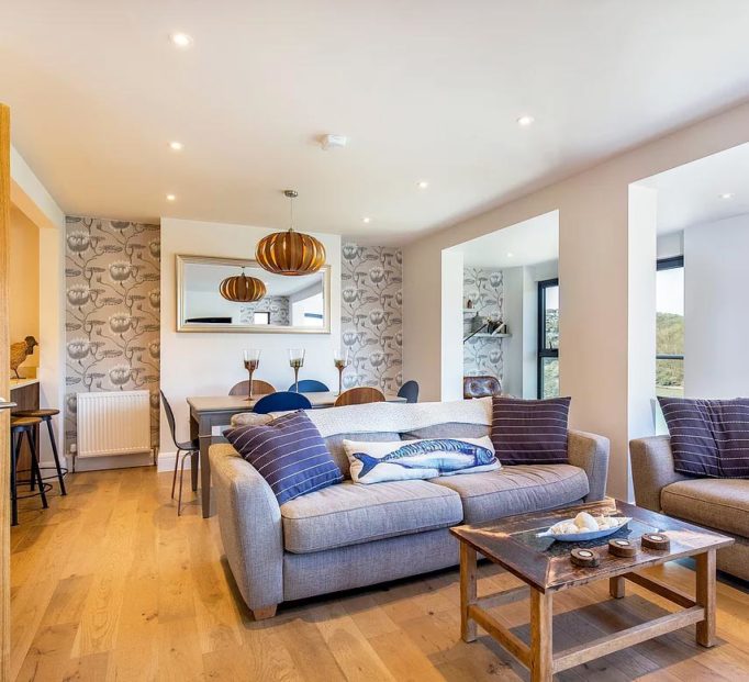 LIVING ROOM HOLIDAY LET Extension Crayon Architects CrayonArchitects ArchitectsPlymouth Architects Plymouth SouthWest Sustainable GreenDesign Green Design Building Regulations BuildingRegulations Planning Architecture NewBuildHouse New Build