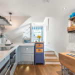 KITCHEN STEPS WOODEN FLOOR Extension Crayon Architects CrayonArchitects ArchitectsPlymouth Architects Plymouth SouthWest Sustainable GreenDesign Green Design Building Regulations BuildingRegulations Planning Architecture NewBuildHouse New Build