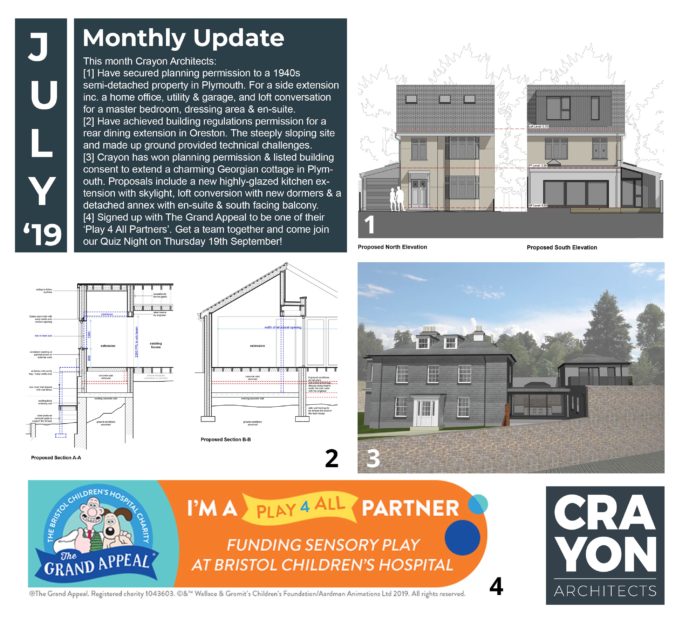 Monthly Update Newsletter Extension Crayon Architects CrayonArchitects ArchitectsPlymouth Architects Plymouth SouthWest Sustainable GreenDesign Green Design Building Regulations BuildingRegulations Planning Architecture NewBuildHouse New Build