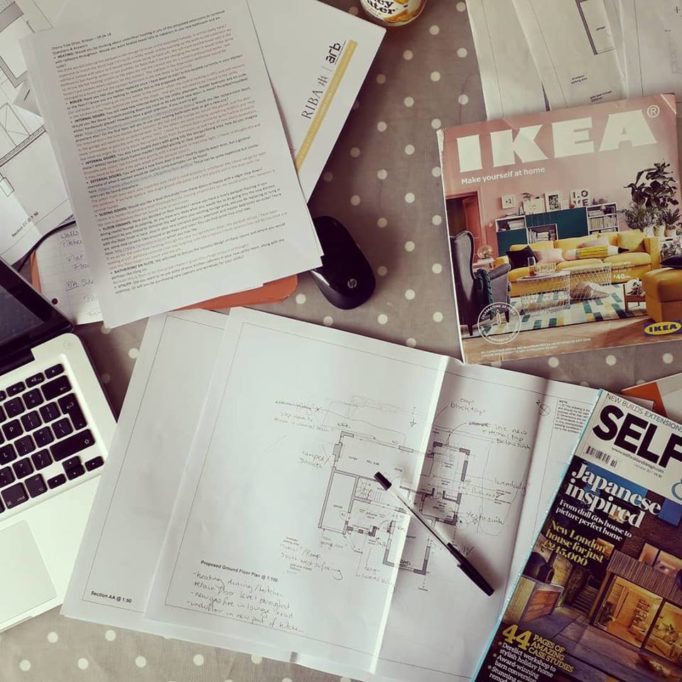 Building regulations meeting. Client design ideas. Interior design. Extension Crayon Architects CrayonArchitects ArchitectsPlymouth Architects Plymouth SouthWest Sustainable GreenDesign Green Design Building Regulations BuildingRegulations Planning Architecture NewBuildHouse New Build