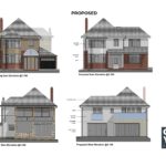 COMPARISON ELEVATIONS Extension Crayon Architects CrayonArchitects ArchitectsPlymouth Architects Plymouth SouthWest Sustainable GreenDesign Green Design Building Regulations BuildingRegulations Planning Architecture NewBuildHouse New Build