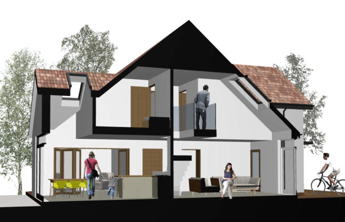 Extension Crayon Architects CrayonArchitects ArchitectsPlymouth Architects Plymouth SouthWest Sustainable GreenDesign Green Design Building Regulations BuildingRegulations Planning Architecture NewBuildHouse New Build