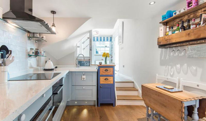 KITCHEN STEPS WOODEN FLOOR Extension Crayon Architects CrayonArchitects ArchitectsPlymouth Architects Plymouth SouthWest Sustainable GreenDesign Green Design Building Regulations BuildingRegulations Planning Architecture NewBuildHouse New Build