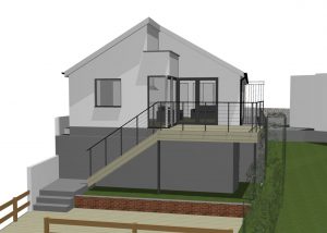 Exterior visual Extension Crayon Architects CrayonArchitects ArchitectsPlymouth Architects Plymouth SouthWest Sustainable GreenDesign Green Design Building Regulations BuildingRegulations Planning Architecture NewBuildHouse New Build