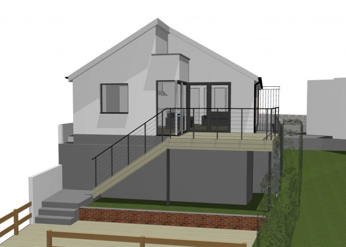 Exterior visual Extension Crayon Architects CrayonArchitects ArchitectsPlymouth Architects Plymouth SouthWest Sustainable GreenDesign Green Design Building Regulations BuildingRegulations Planning Architecture NewBuildHouse New Build