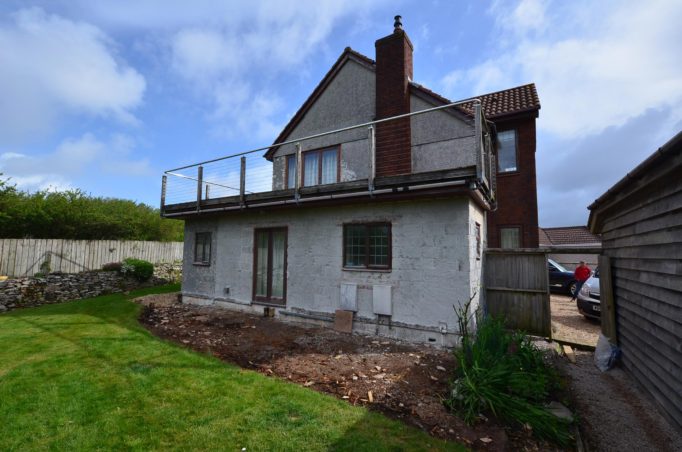 HOUSE BALCONY EXTENSION Extension Crayon Architects CrayonArchitects ArchitectsPlymouth Architects Plymouth SouthWest Sustainable GreenDesign Green Design Building Regulations BuildingRegulations Planning Architecture NewBuildHouse New Build