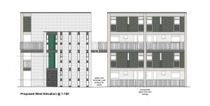West elevation Extension Crayon Architects CrayonArchitects ArchitectsPlymouth Architects Plymouth SouthWest Sustainable GreenDesign Green Design Building Regulations BuildingRegulations Planning Architecture NewBuildHouse New Build